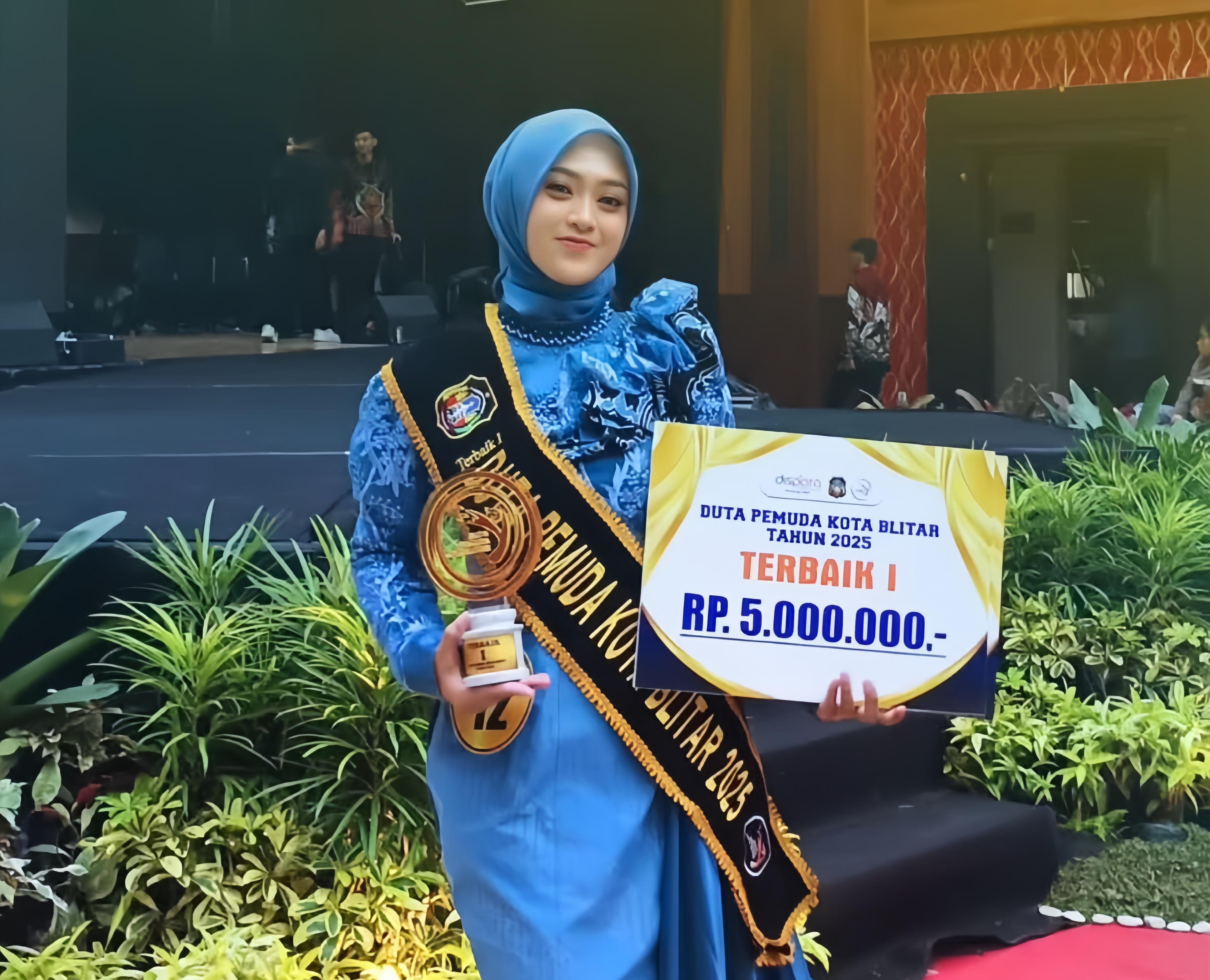 Menginspirasi Lewat Aksi, Inilah Kisah Vania Almira, Pemenang Duta Pemuda Kota Blitar 2025