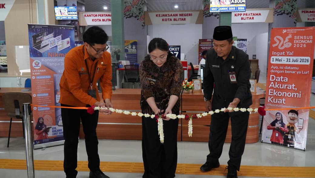 Pemkot Blitar dan BPS Kota Blitar Luncurkan Layanan Statistik ‘Kompak’ di MPP Bumi Bung Karno, Perkuat Pembangunan Berbasis Data !