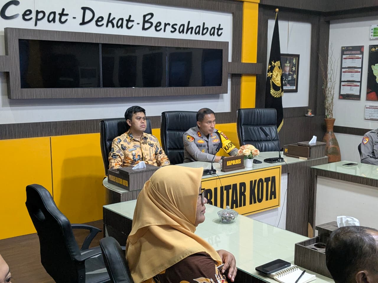 Wali Kota Mas Ibin Hadiri Rakor Pangan Murah di Polres Blitar Kota, Warga Bisa Beli Beras Lebih Murah