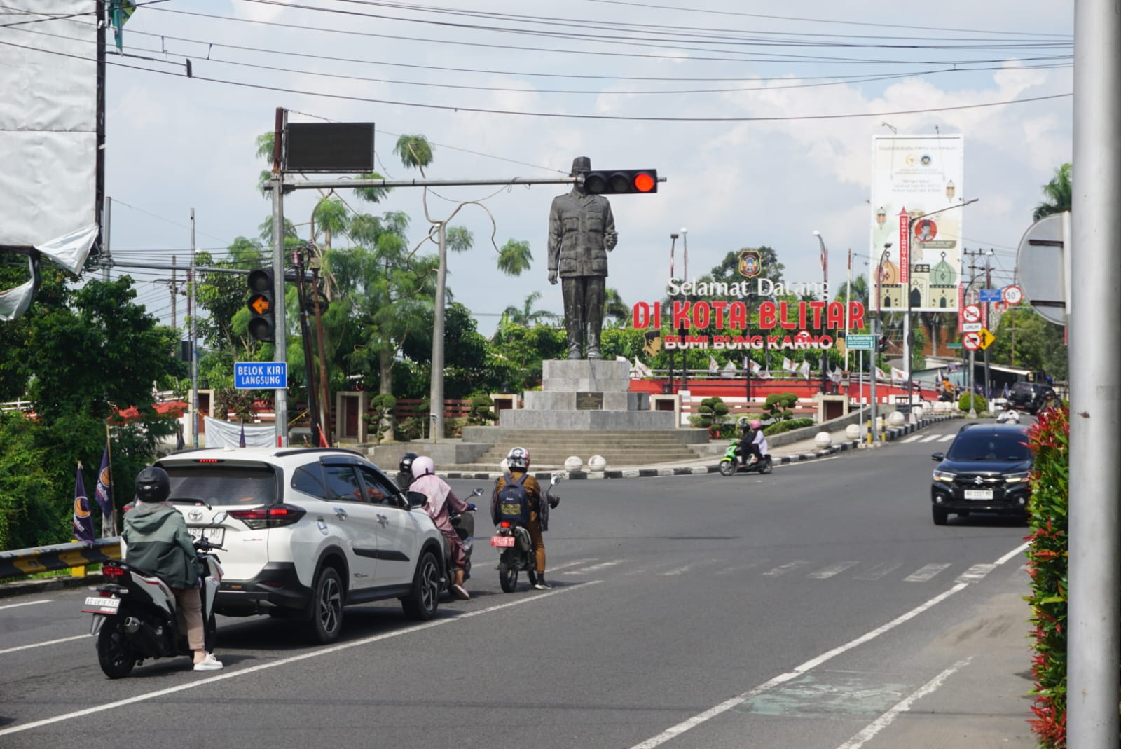 Rekayasa Lalu Lintas Berhasil, Dishub Pastikan Arus Mudik-Balik di Kota Blitar Berjalan Lancar