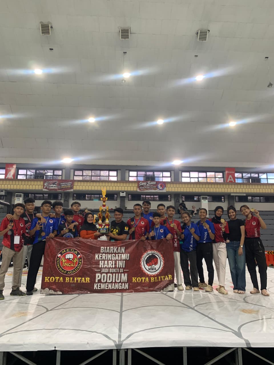 IBCA MMA Kota Blitar Raih Juara Umum Kejurprov 2026, Bukti Pembinaan Atlet Kian Solid