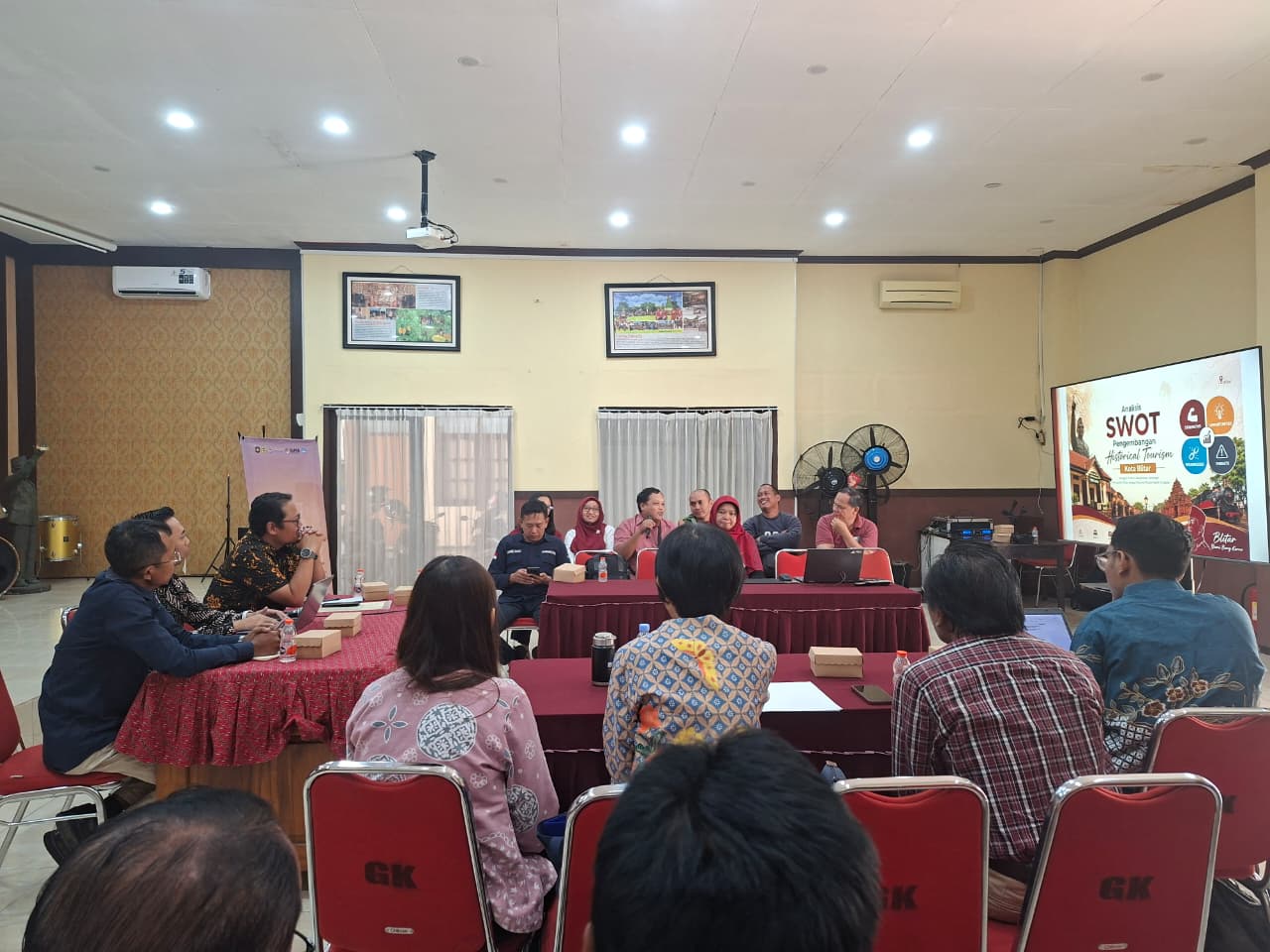 Disbudpar Kota Blitar Gelar FGD, Siapkan Kampung SAE Murasan Sebagai Pilot Project Wisata Tematik Berbasis Sejarah
